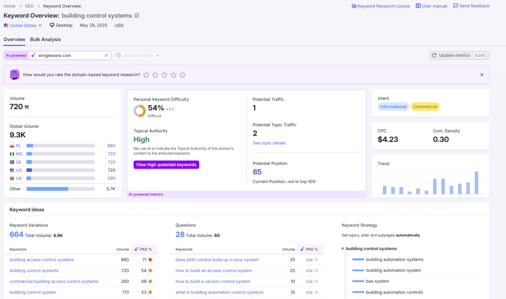 BCS building control system overview